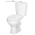 WC kompakt 613 ARTECO 010 NEW CLEANON K667-052 - CERSANIT